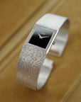 Piaget White Gold Bracelet Watch Ref. 9133 with Onyx Dial (New Arrival)