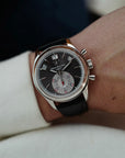 Patek Philippe - Patek Philippe Platinum Annual Calendar Chronograph Ref. 5960 with Original Box and Papers - The Keystone Watches