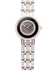 Piaget - Piaget White Gold and Diamond Watch Ref. 8056 with Opal and Onyx Dial - The Keystone Watches