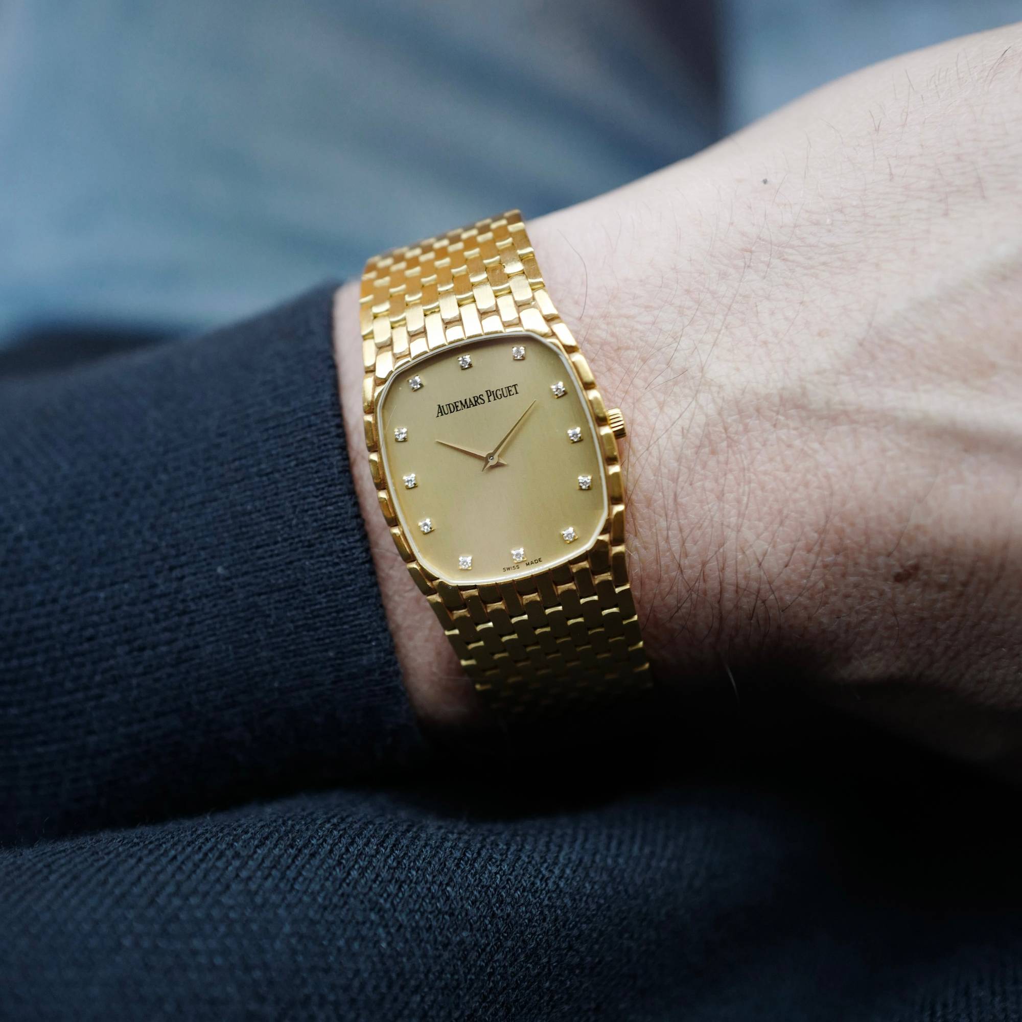 Audemars Piguet Yellow Gold Bracelet Watch