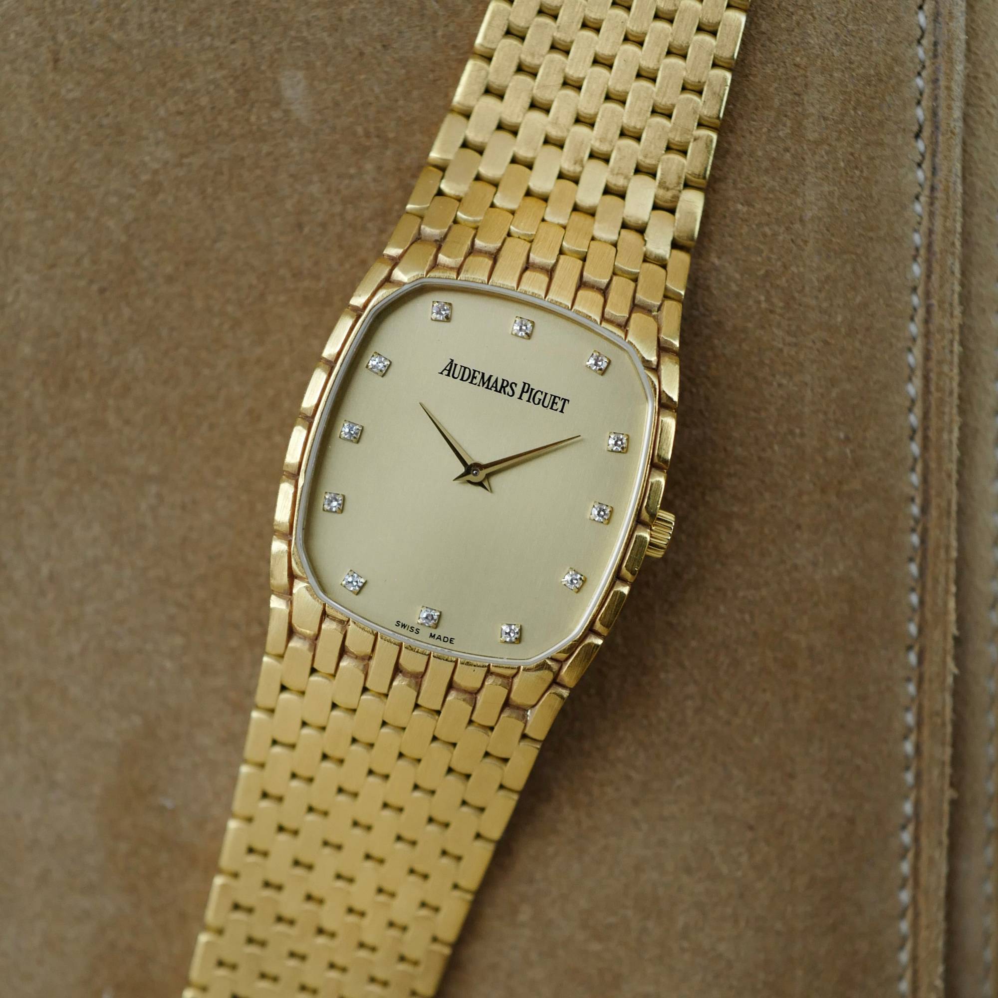 Audemars Piguet Yellow Gold Bracelet Watch
