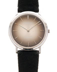 Audemars Piguet Steel Automatic Watch with Smoked Vignette Dial