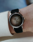 Audemars Piguet Steel Automatic Watch with Smoked Vignette Dial