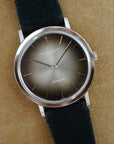 Audemars Piguet Steel Automatic Watch with Smoked Vignette Dial