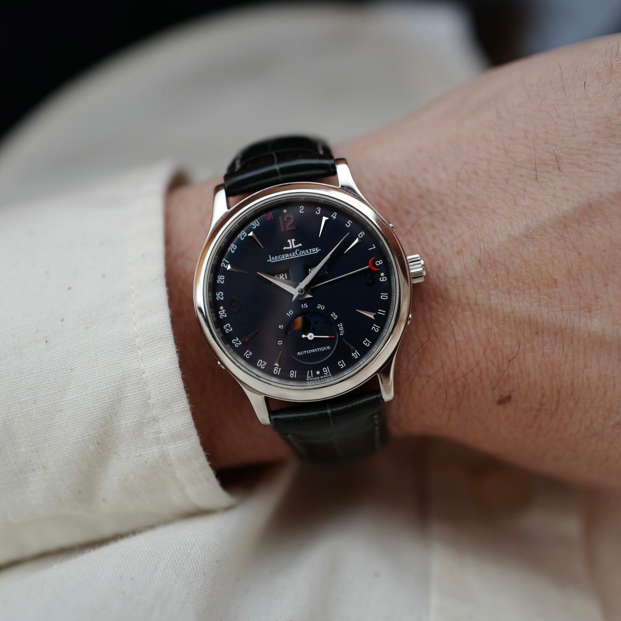 Jaeger LeCoultre Platinum Reserve De Marche Master Control 140.8.98