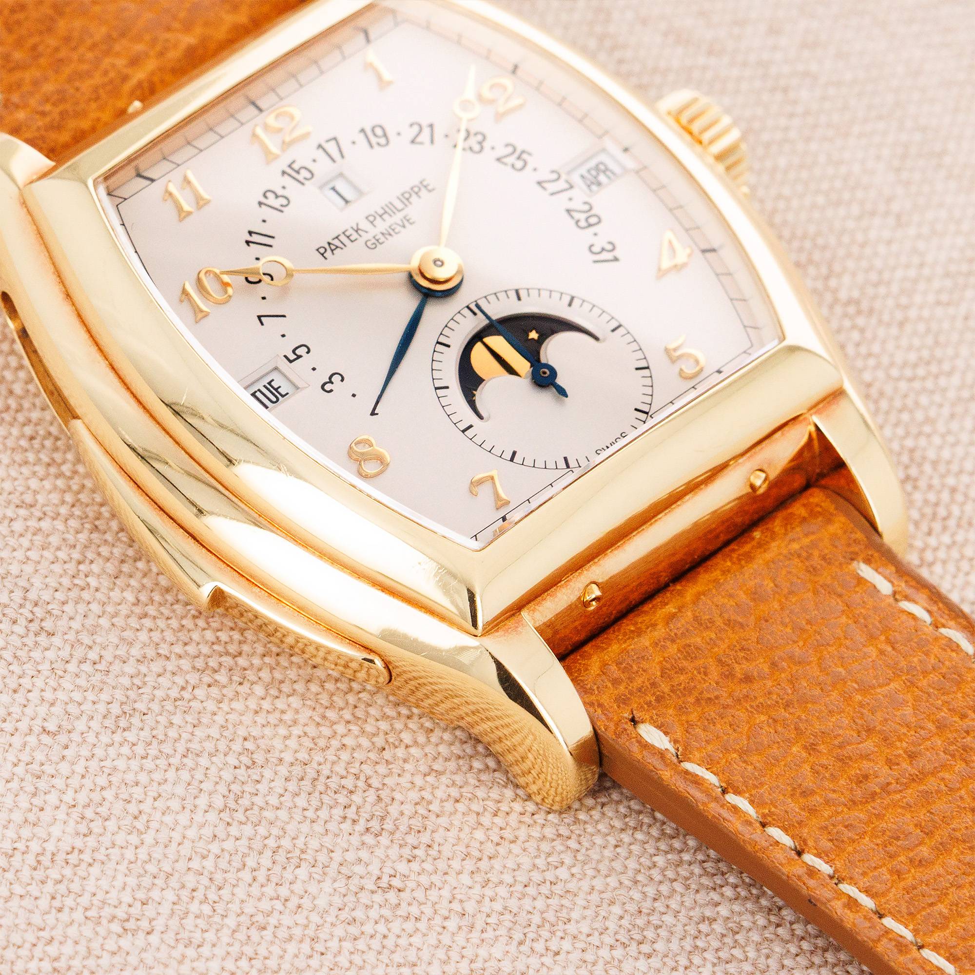 Patek Philippe - Patek Philippe Yellow Gold Perpetual Calendar Minute Repeater Ref. 5013 - The Keystone Watches