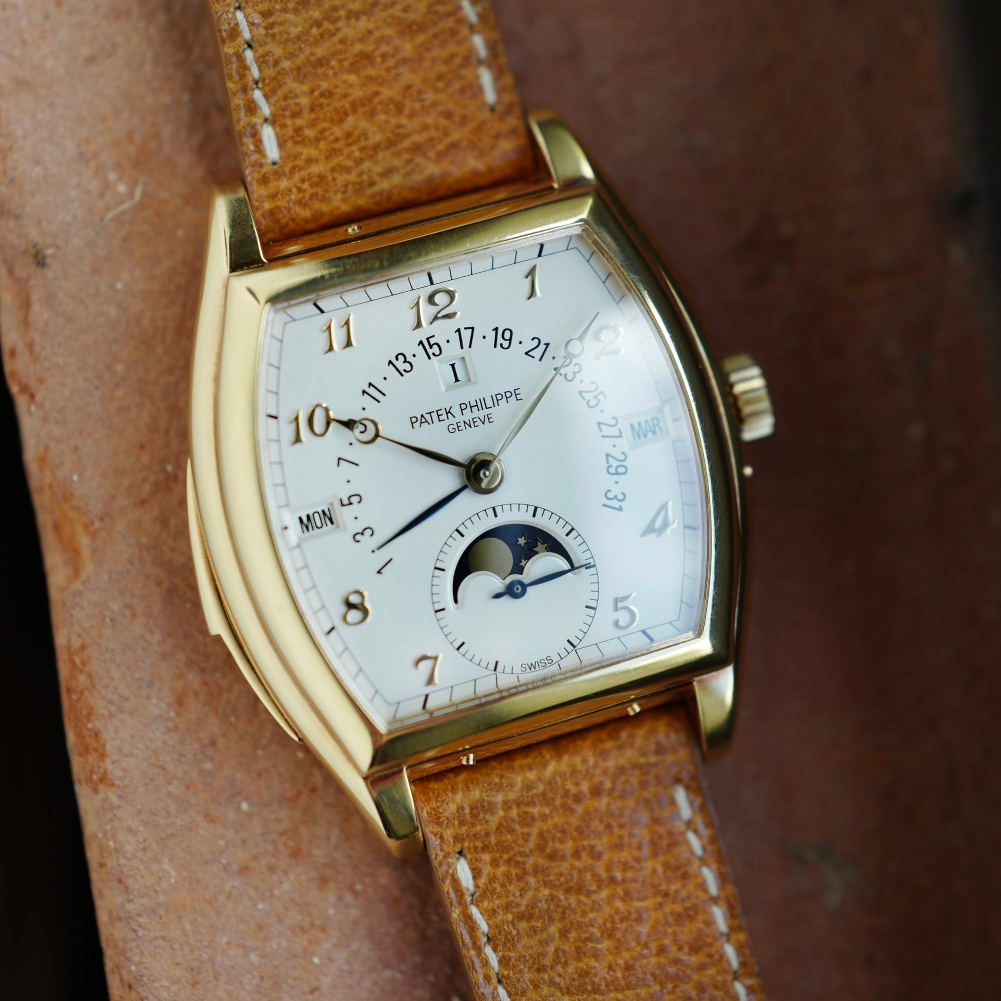 Patek Philippe - Patek Philippe Yellow Gold Perpetual Calendar Minute Repeater Ref. 5013 - The Keystone Watches
