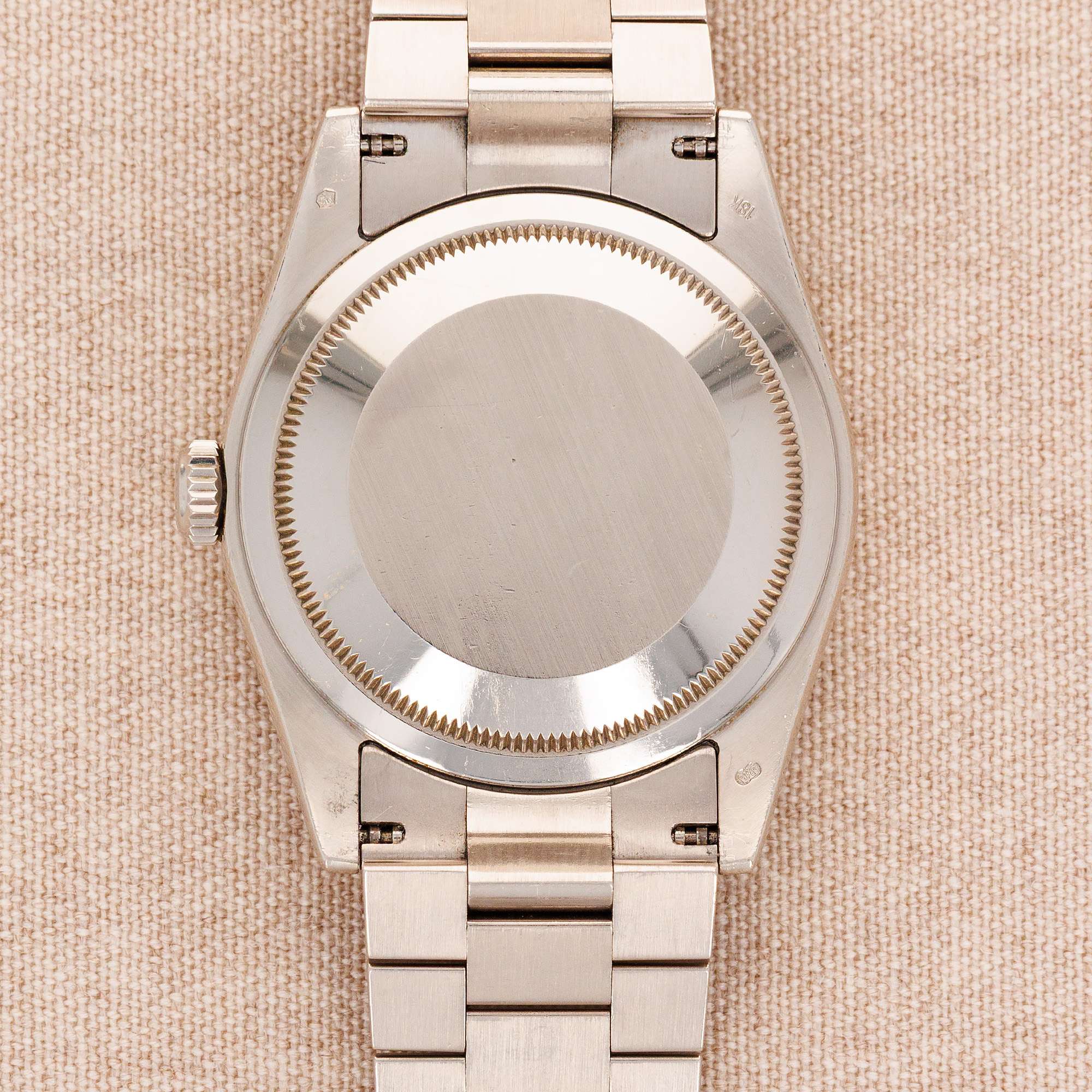 Rolex White Gold Day Date Ref. 118209 with Mother of Pearl Dial