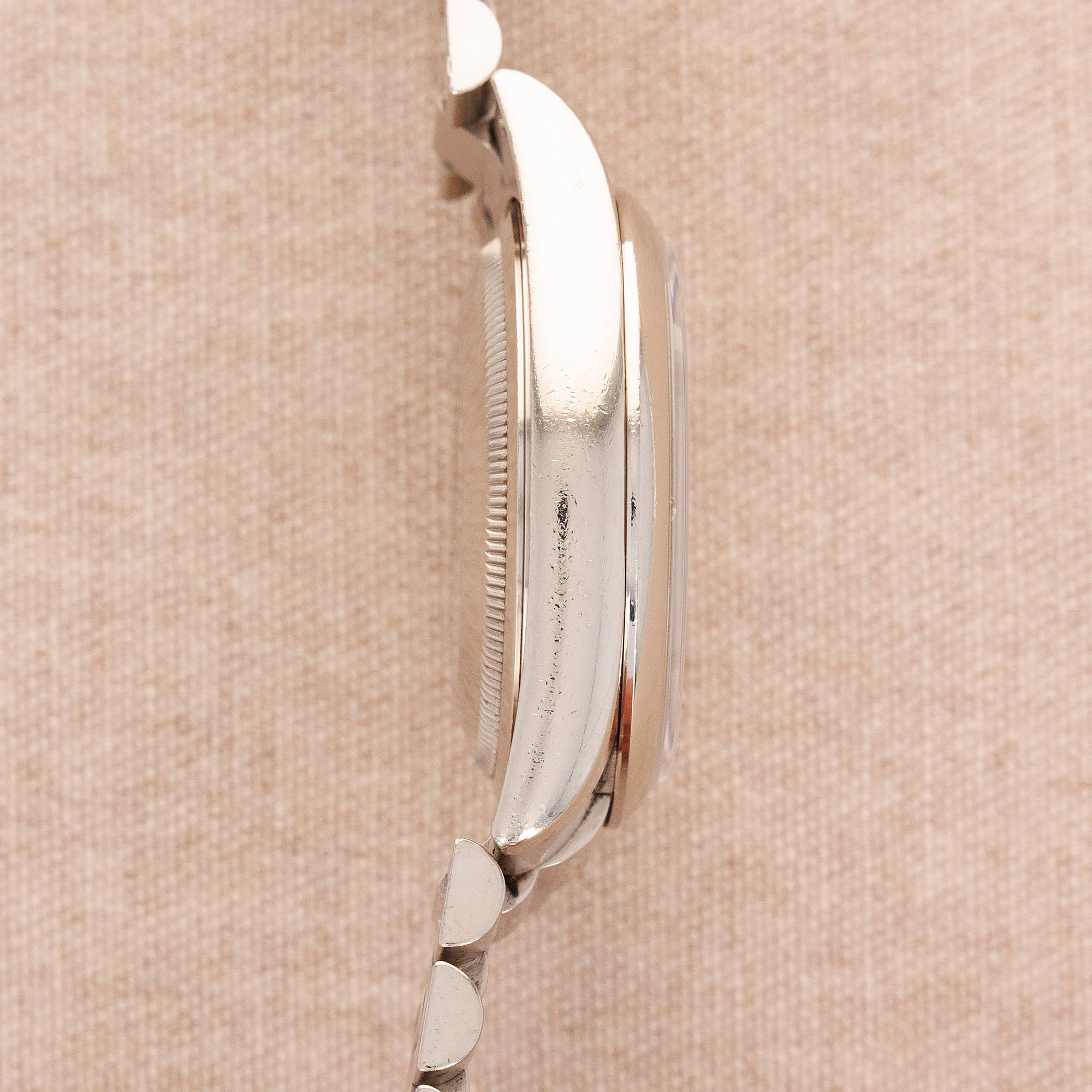 Rolex White Gold Day Date Ref. 118209 with Mother of Pearl Dial