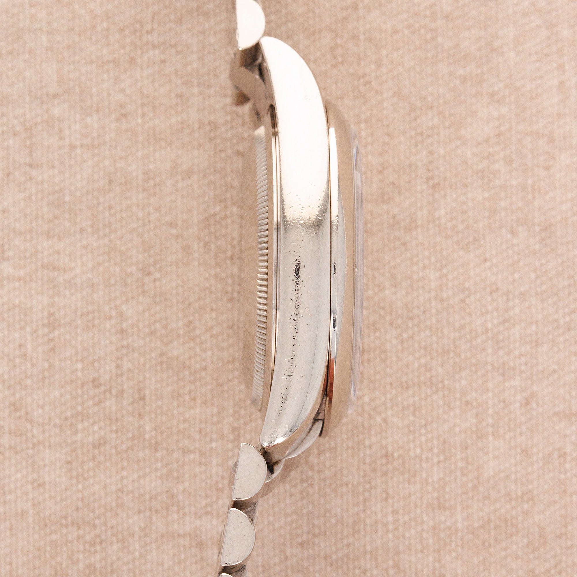Rolex White Gold Day Date Ref. 118209 with Mother of Pearl Dial