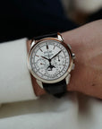 Patek Philippe - Patek Philippe White Gold Perpetual Calendar Chronograph Watch Ref. 5270G-013 with Original Box and Papers - The Keystone Watches