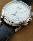 Patek Philippe - Patek Philippe White Gold Perpetual Calendar Chronograph Watch Ref. 5270G-013 with Original Box and Papers - The Keystone Watches