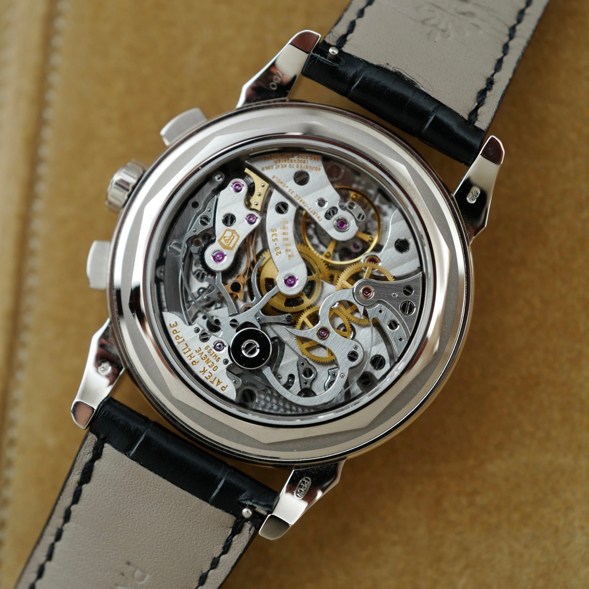 Patek Philippe - Patek Philippe White Gold Perpetual Calendar Chronograph Watch Ref. 5270G-013 with Original Box and Papers - The Keystone Watches