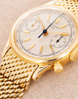 Patek Philippe - Patek Philippe Yellow Gold Tasti Tondi Chronograph Watch Ref. 1463 on Gay Freres Bracelet - The Keystone Watches
