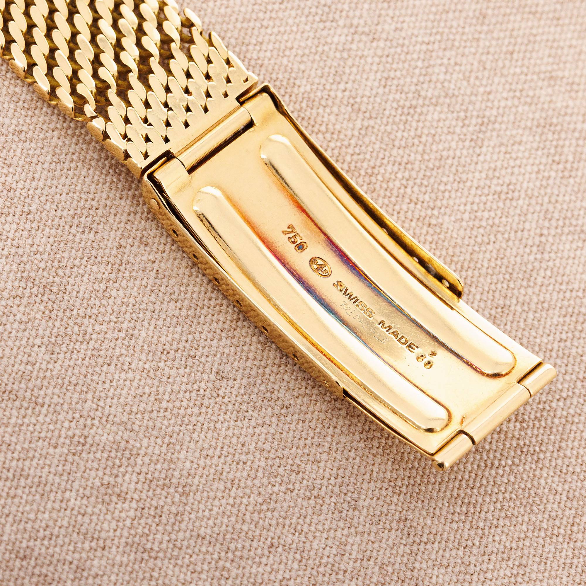 Patek Philippe - Patek Philippe Yellow Gold Tasti Tondi Chronograph Watch Ref. 1463 on Gay Freres Bracelet - The Keystone Watches