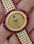 Audemars Piguet Yellow Gold Ruby & Diamond Watch