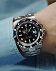 Rolex - Rolex White Gold Bruce Wayne GMT-Master Diamond & Sapphire Watch Ref. 116749 - The Keystone Watches