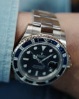 Rolex - Rolex White Gold Bruce Wayne GMT-Master Diamond & Sapphire Watch Ref. 116749 - The Keystone Watches