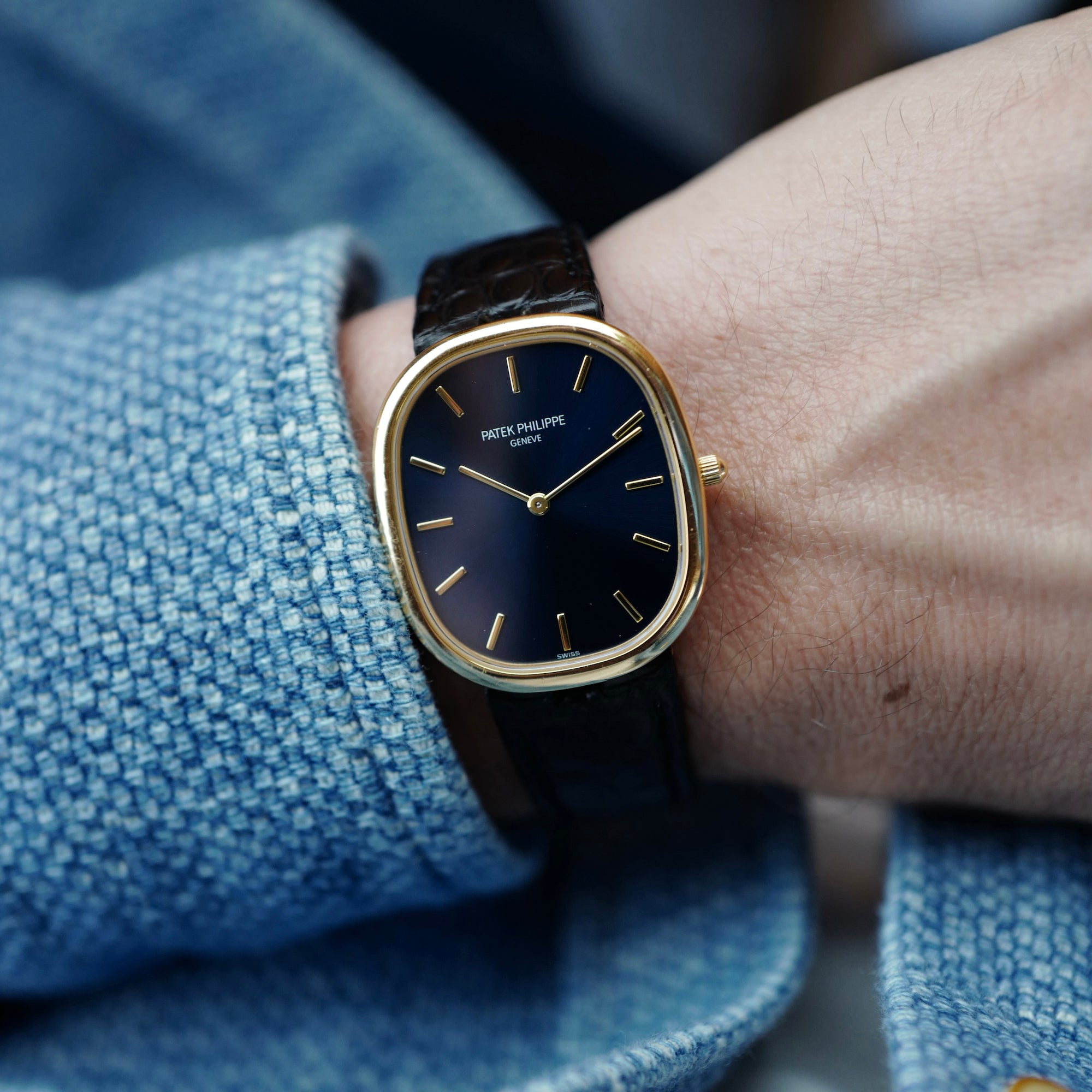 Patek Philippe Yellow Gold Ellipse Ref. 3738