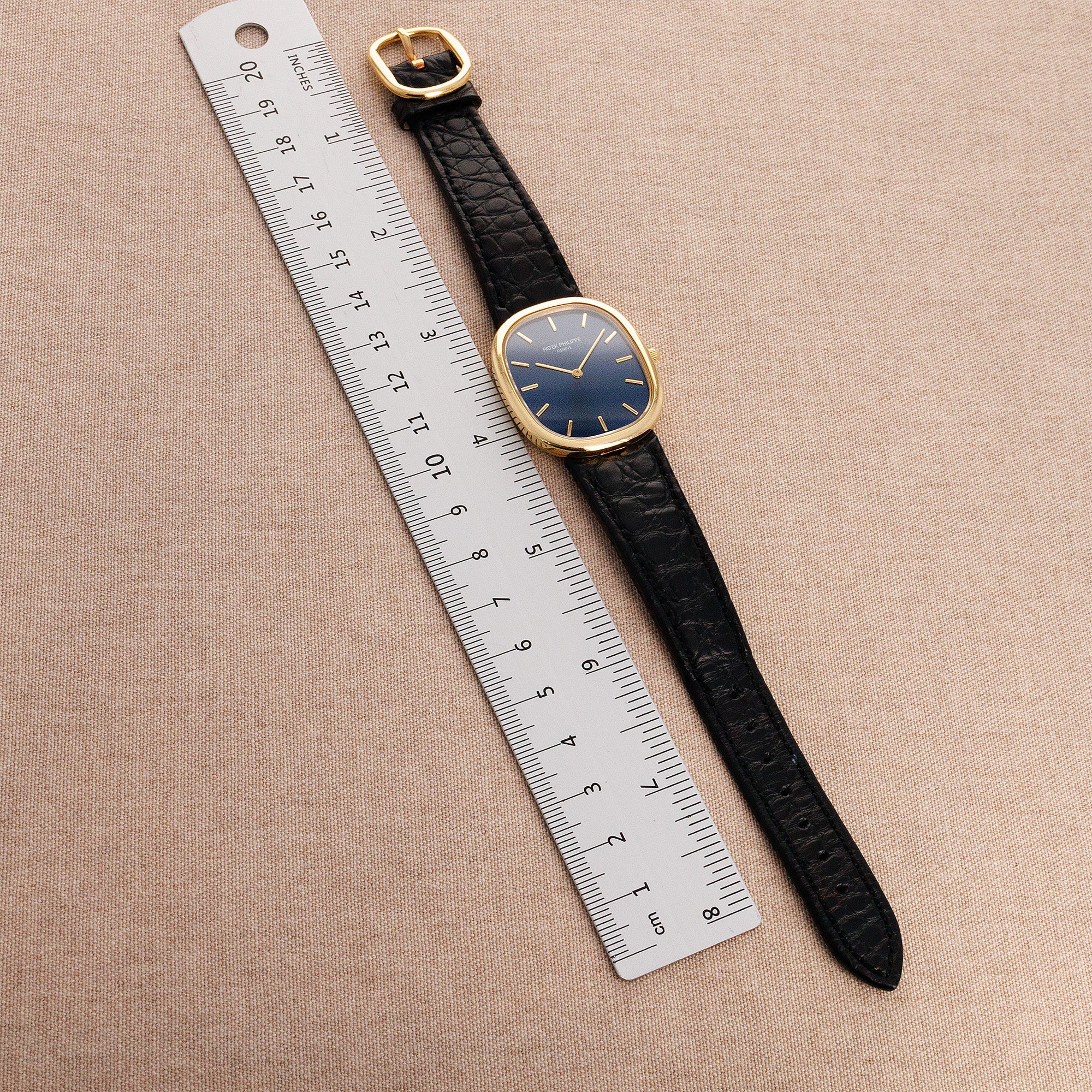 Patek Philippe Yellow Gold Ellipse Ref. 3738