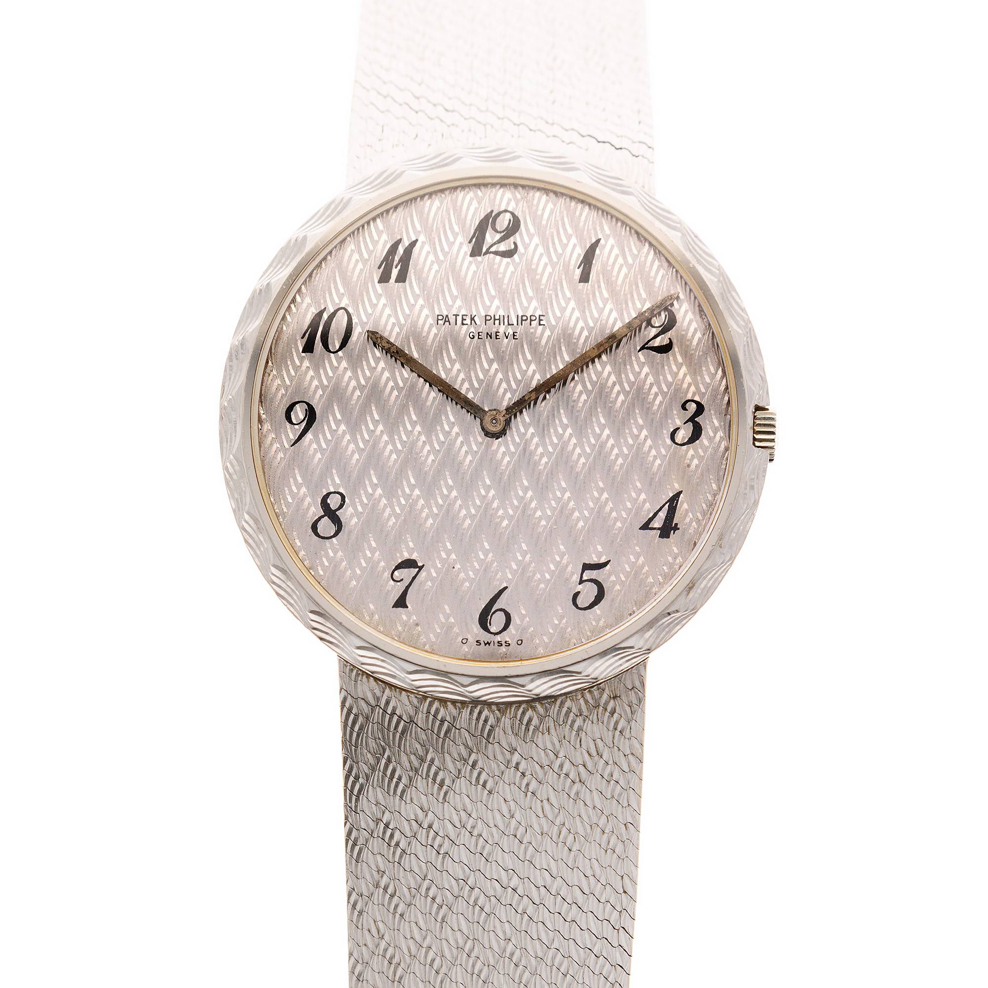 Patek Philippe - Patek Philippe White Gold Calatrava Ref. 3588 with Breguet Numerals - The Keystone Watches