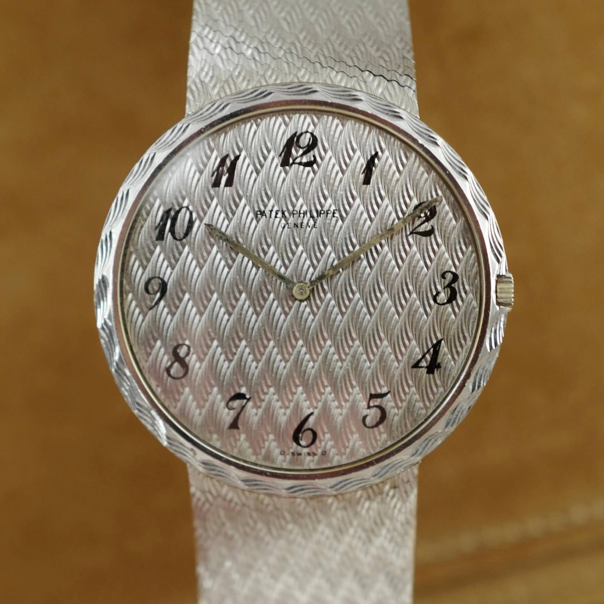 Patek Philippe - Patek Philippe White Gold Calatrava Ref. 3588 with Breguet Numerals - The Keystone Watches