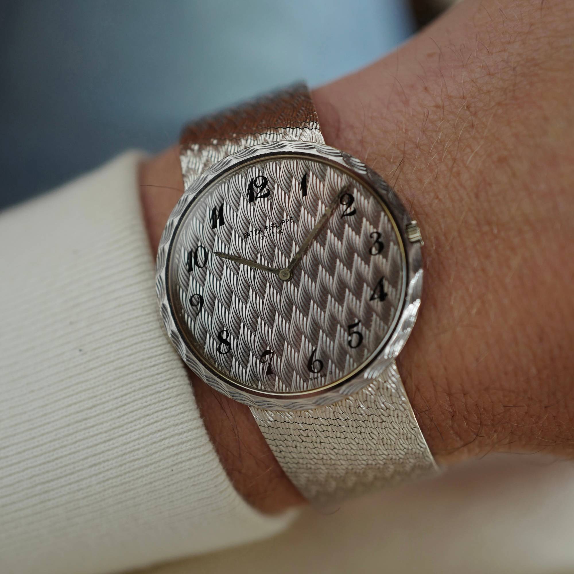 Patek Philippe - Patek Philippe White Gold Calatrava Ref. 3588 with Breguet Numerals - The Keystone Watches