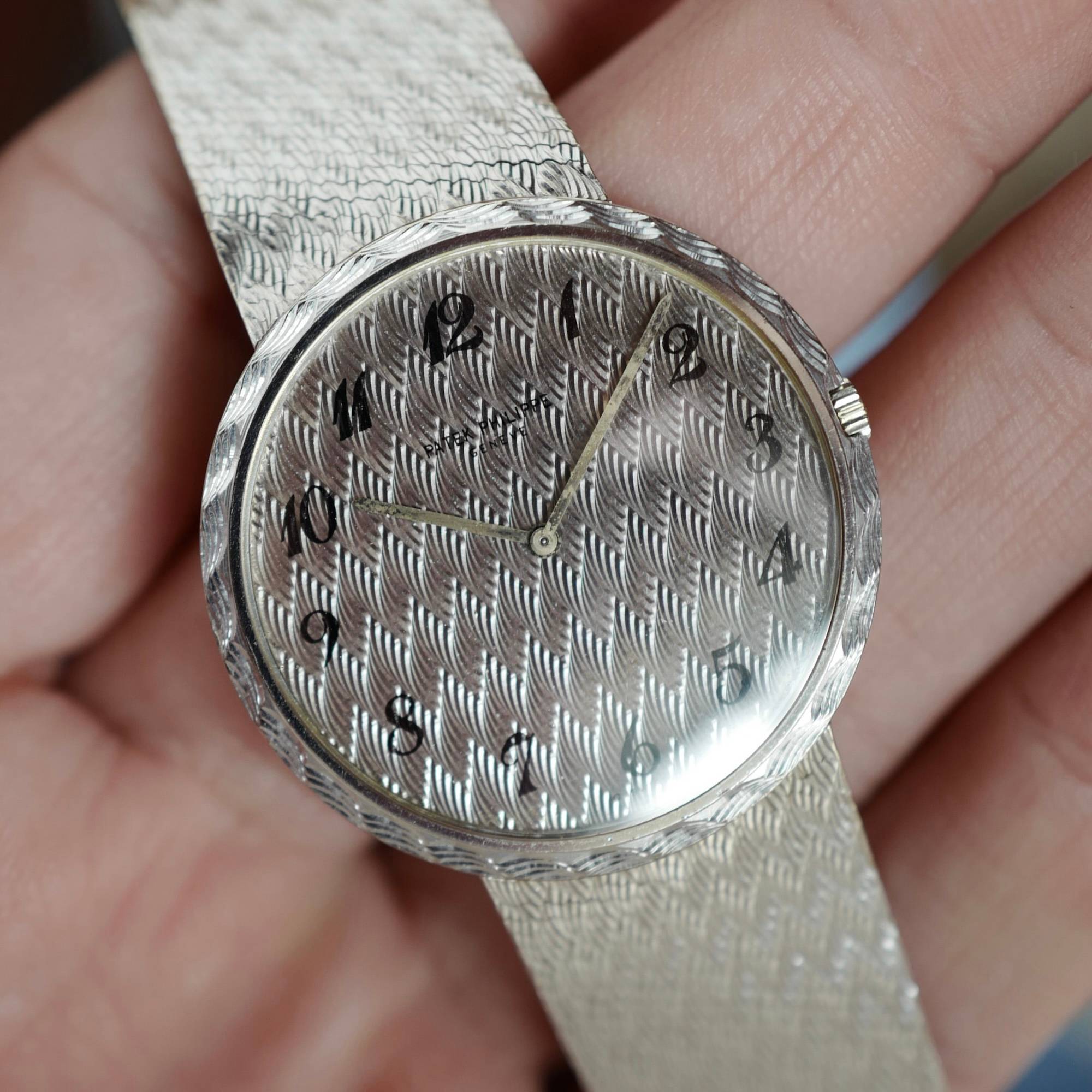 Patek Philippe - Patek Philippe White Gold Calatrava Ref. 3588 with Breguet Numerals - The Keystone Watches