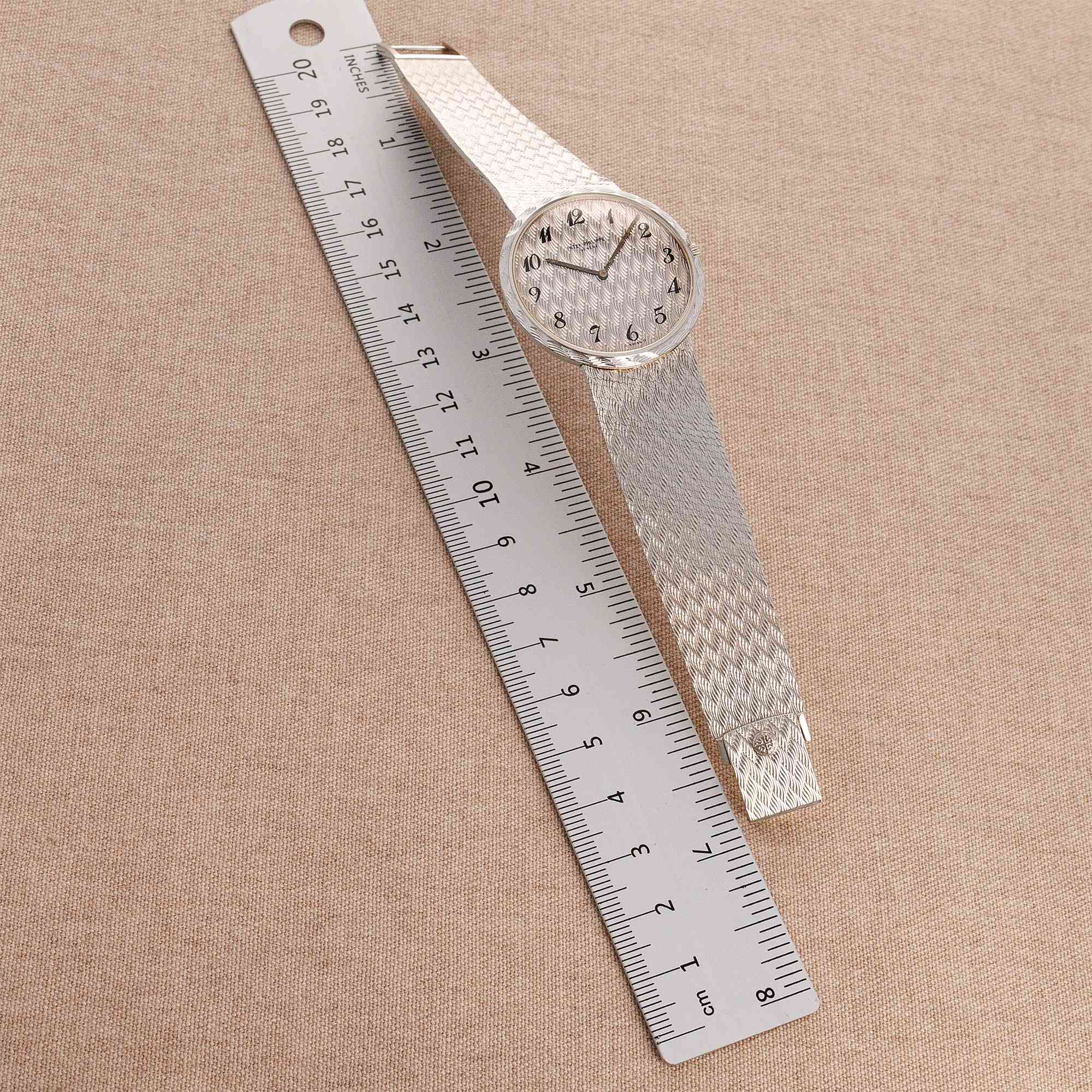 Patek Philippe - Patek Philippe White Gold Calatrava Ref. 3588 with Breguet Numerals - The Keystone Watches
