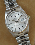 Rolex White Gold Day-Date Ref. 18039 with Pinball Dial (New Arrival)