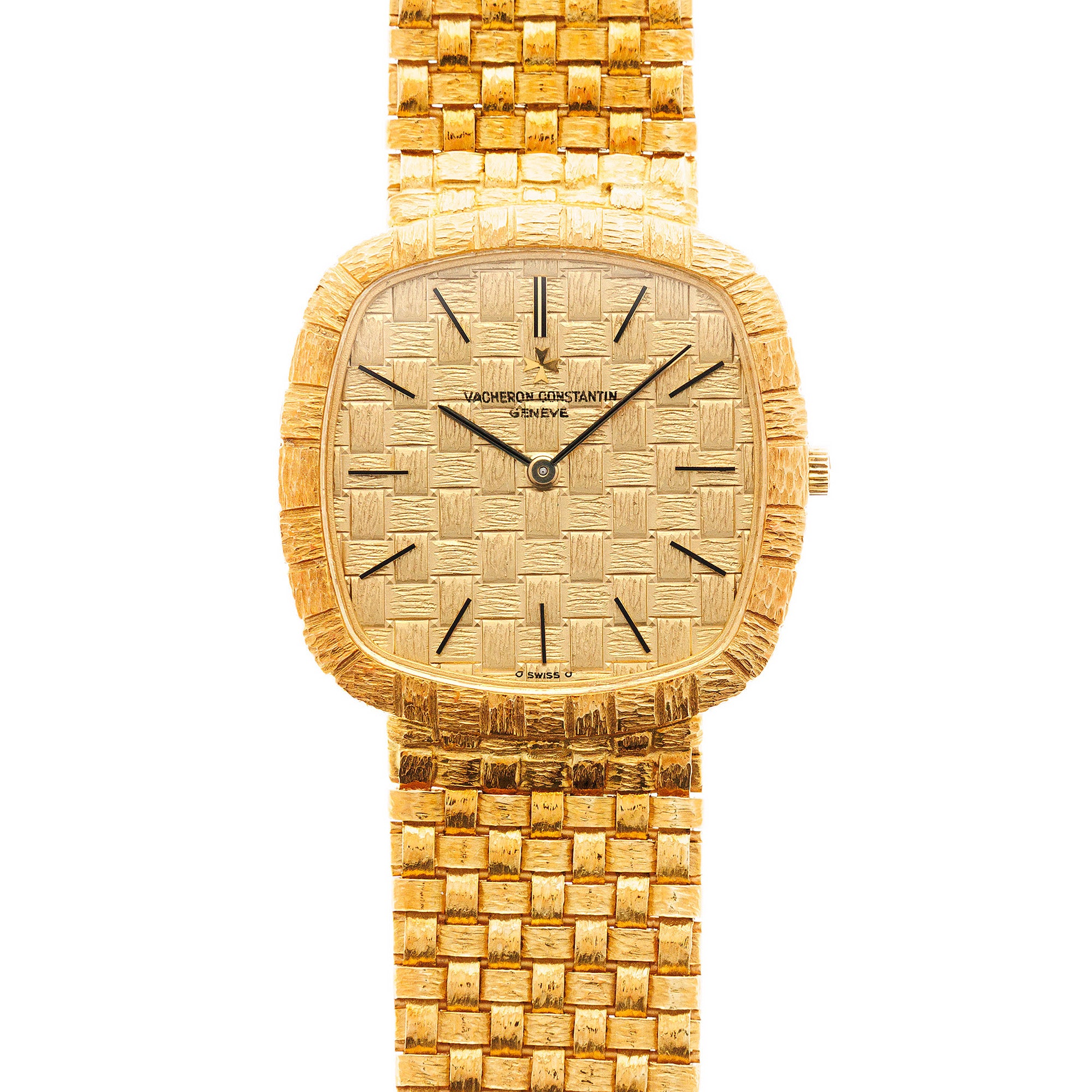 Vacheron Constantin - Vacheron Constantin Yellow Gold Woven Band Watch - The Keystone Watches