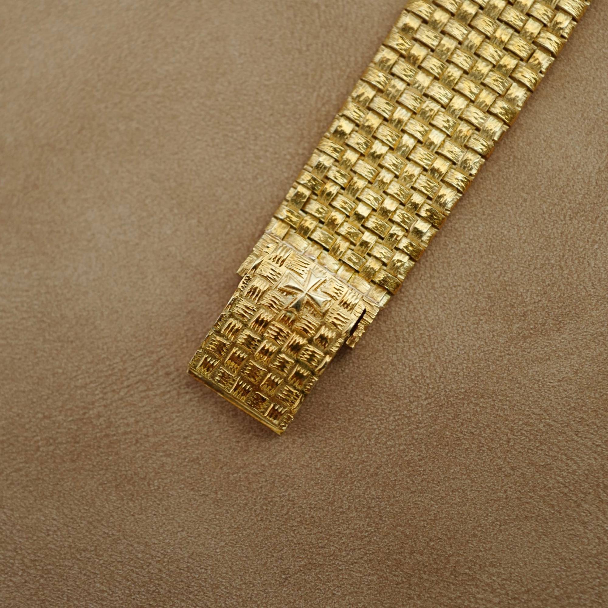 Vacheron Constantin - Vacheron Constantin Yellow Gold Woven Band Watch - The Keystone Watches