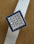 IWC White Gold Sapphire and Diamond Cover Watch