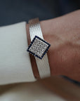 IWC White Gold Sapphire and Diamond Cover Watch