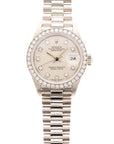 Rolex Platinum Ladies Datejust Diamond Ref. 69136