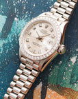 Rolex Platinum Ladies Datejust Diamond Ref. 69136