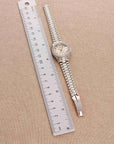 Rolex Platinum Ladies Datejust Diamond Ref. 69136