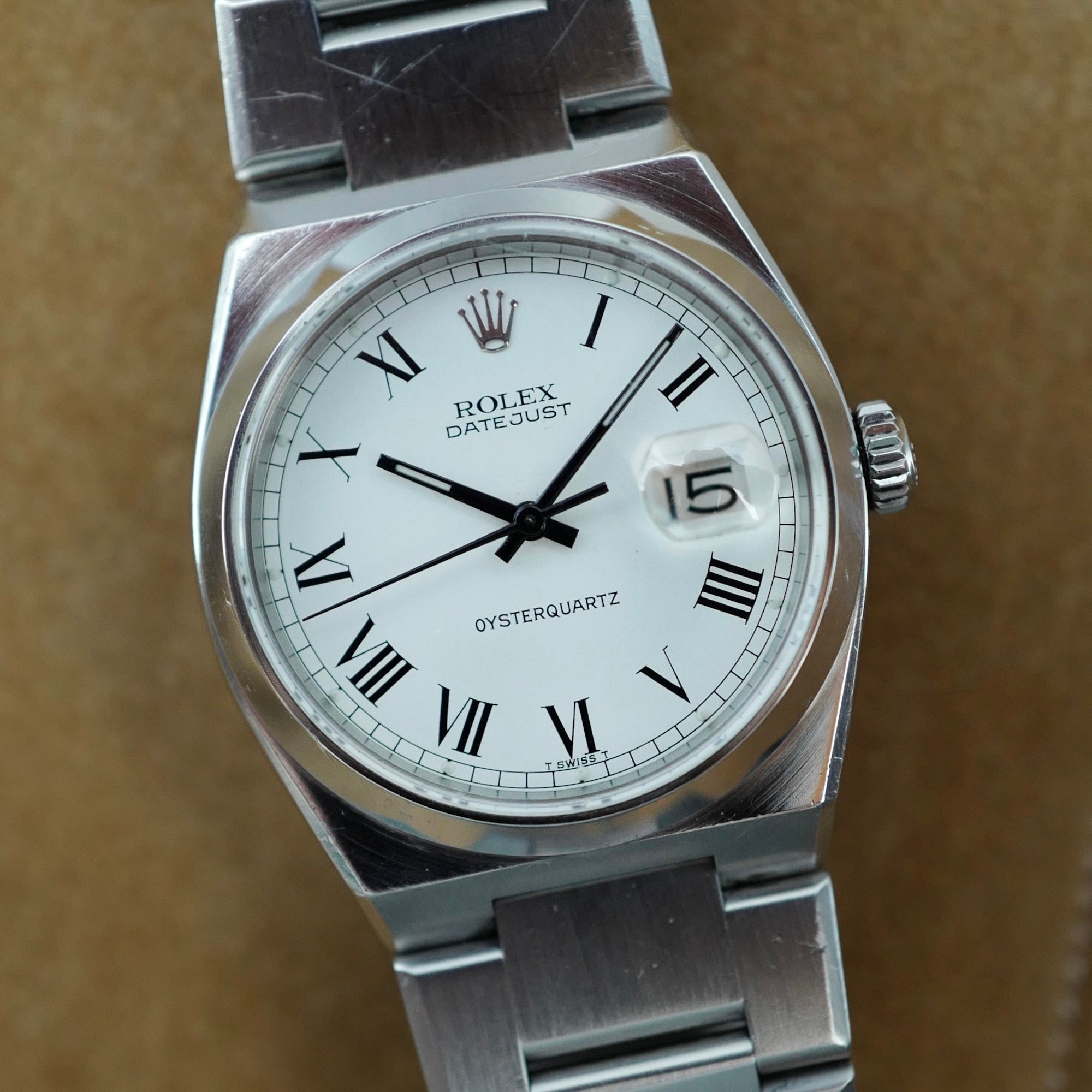 Rolex - Rolex Steel Oysterquartz Ref. 17000 with Buckley Dial and Hands - The Keystone Watches