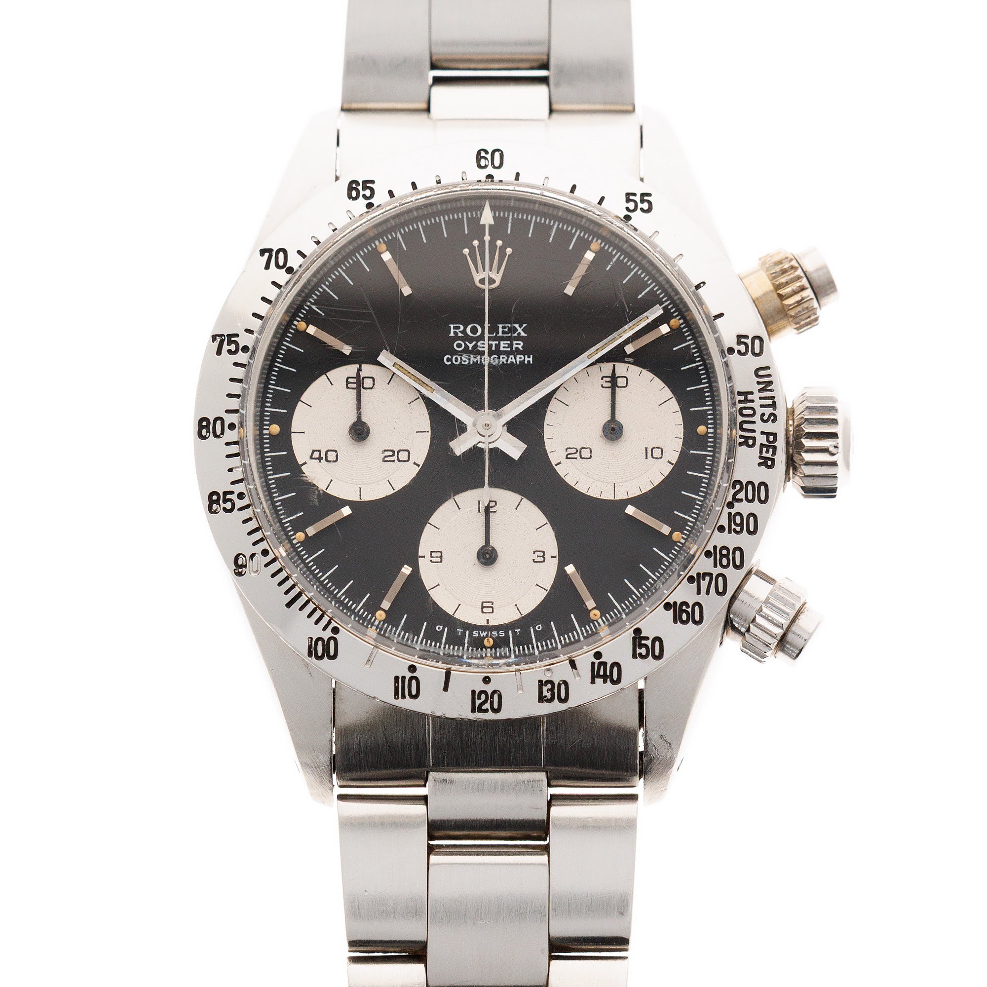 Rolex - Rolex Steel Daytona Ref. 6265 with Black Sigma Dial - The Keystone Watches