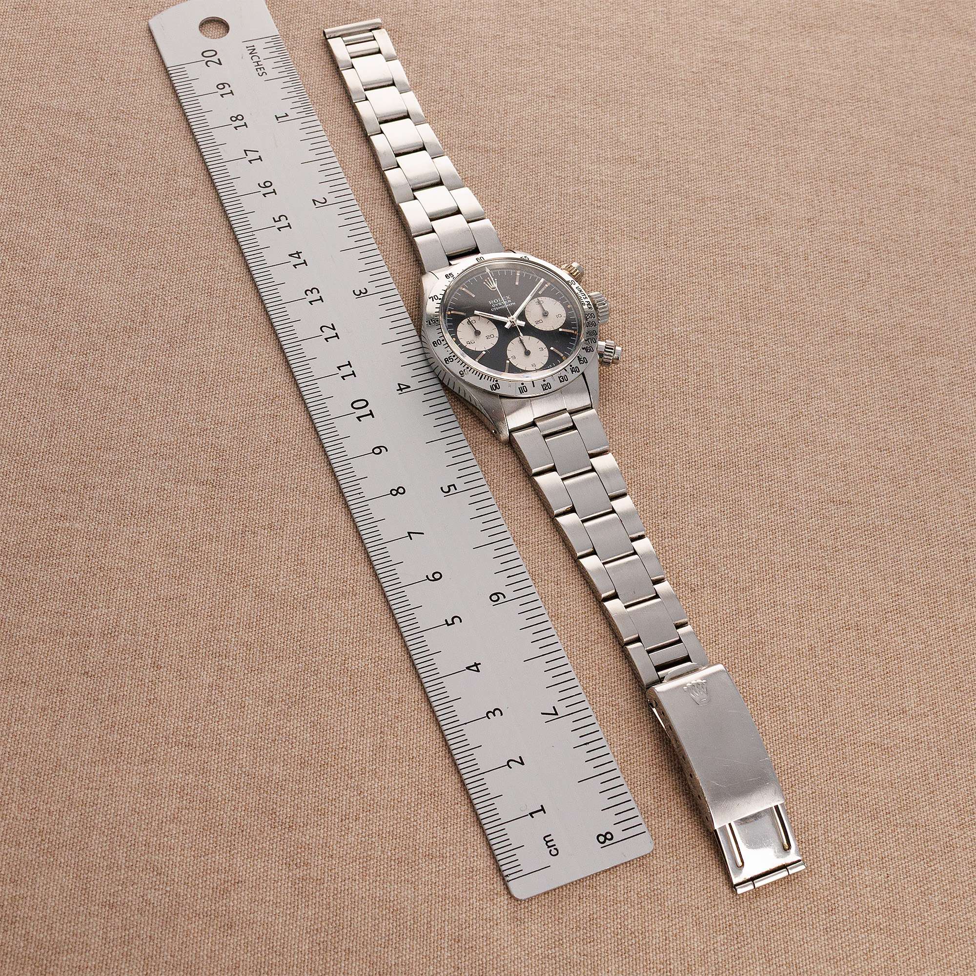 Rolex - Rolex Steel Daytona Ref. 6265 with Black Sigma Dial - The Keystone Watches
