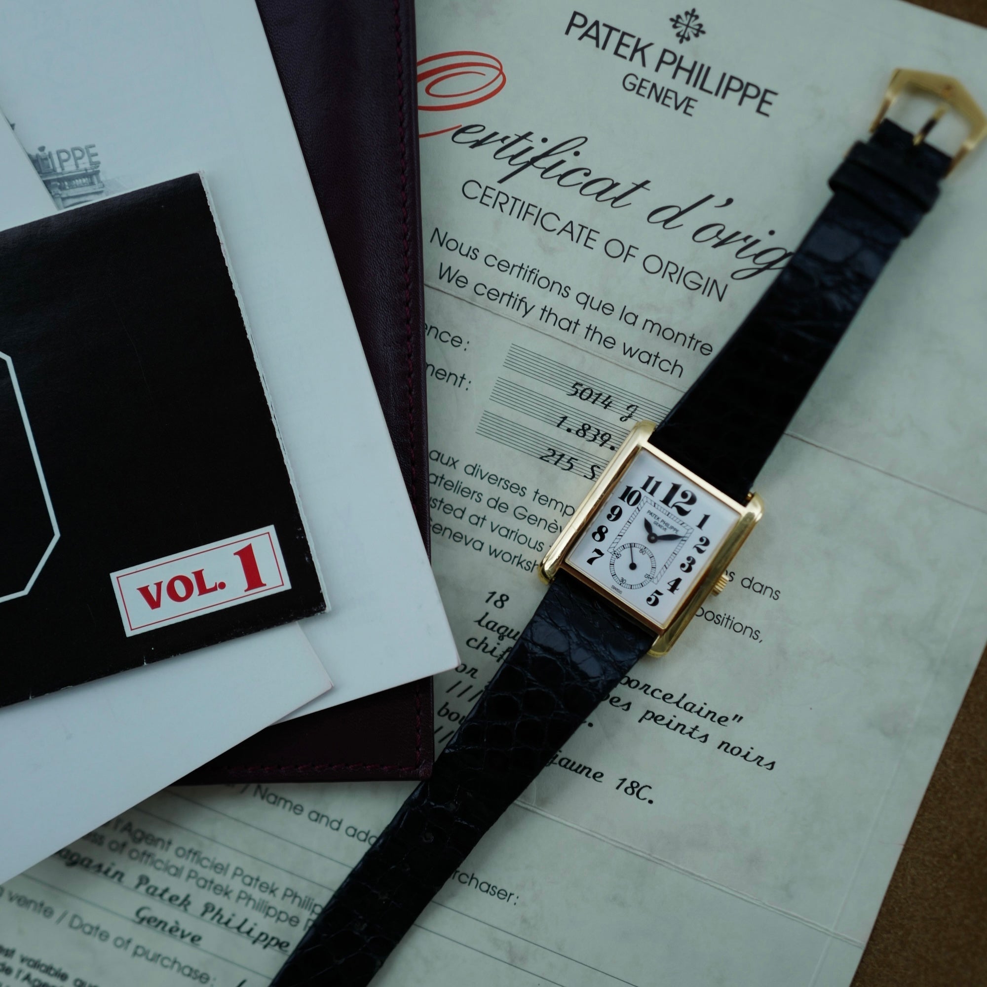 Patek Philippe Yellow Gold Gondolo Ref. 5014