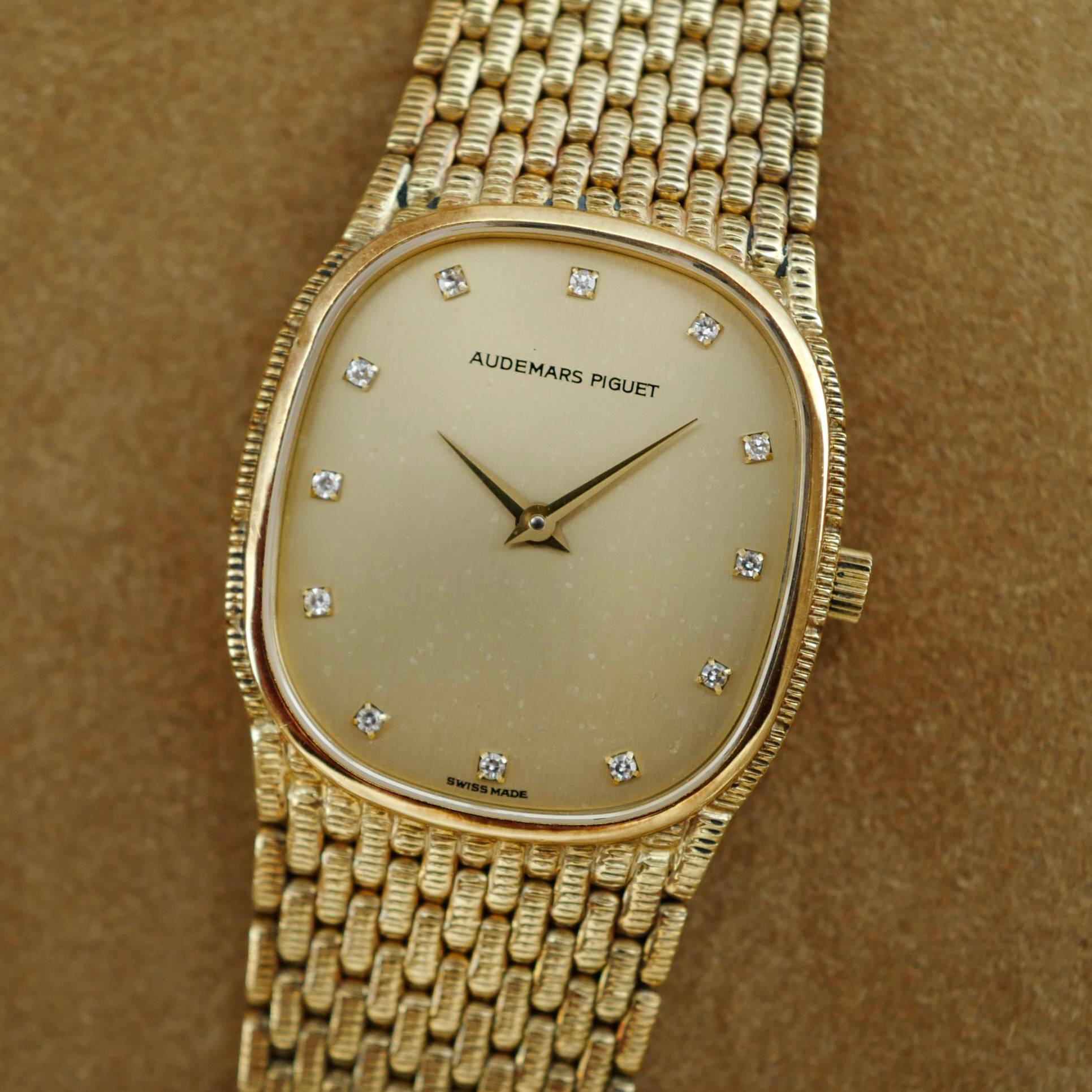 Audemars Piguet Yellow Gold Bracelet Watch Ref. BA56440