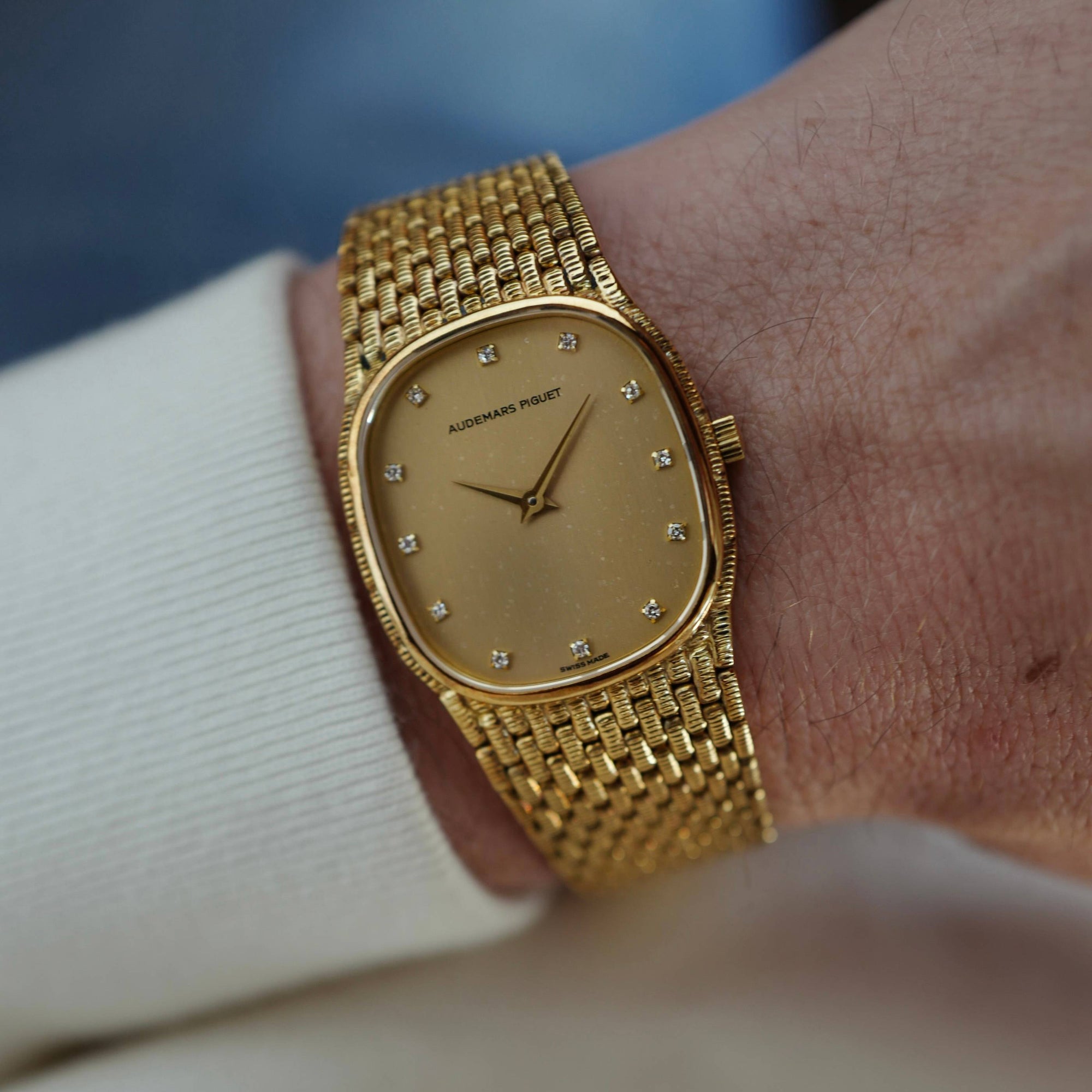 Audemars Piguet Yellow Gold Bracelet Watch Ref. BA56440