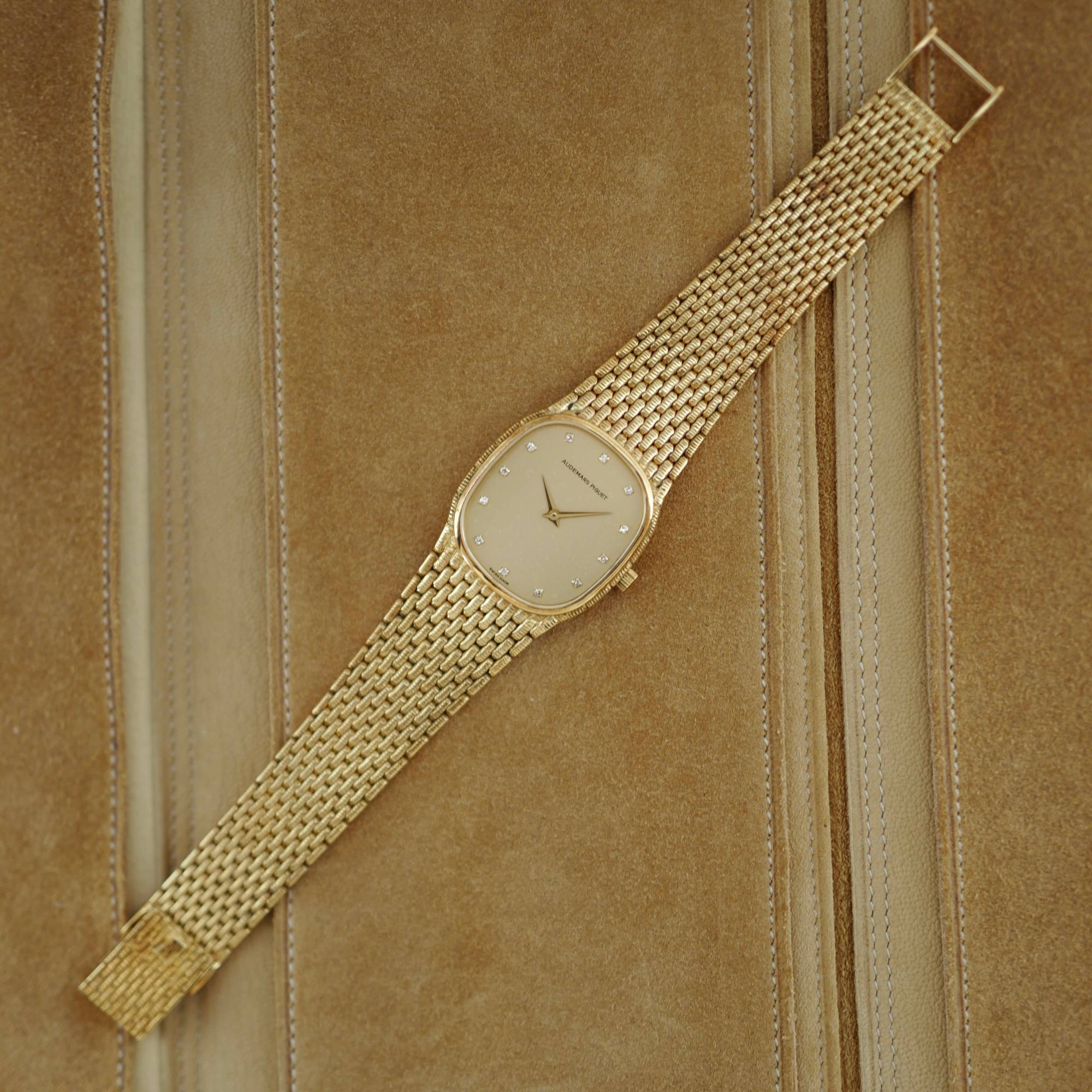 Audemars Piguet Yellow Gold Bracelet Watch Ref. BA56440