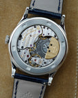 Patek Philippe Platinum Handcraft Calatrava Ref. 5077P with Peacock or Pheasant Dial