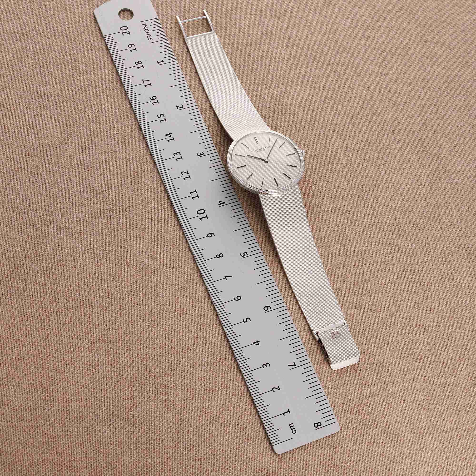 Audemars Piguet - Audemars Piguet White Gold Round Watch Ref. 5266 - The Keystone Watches