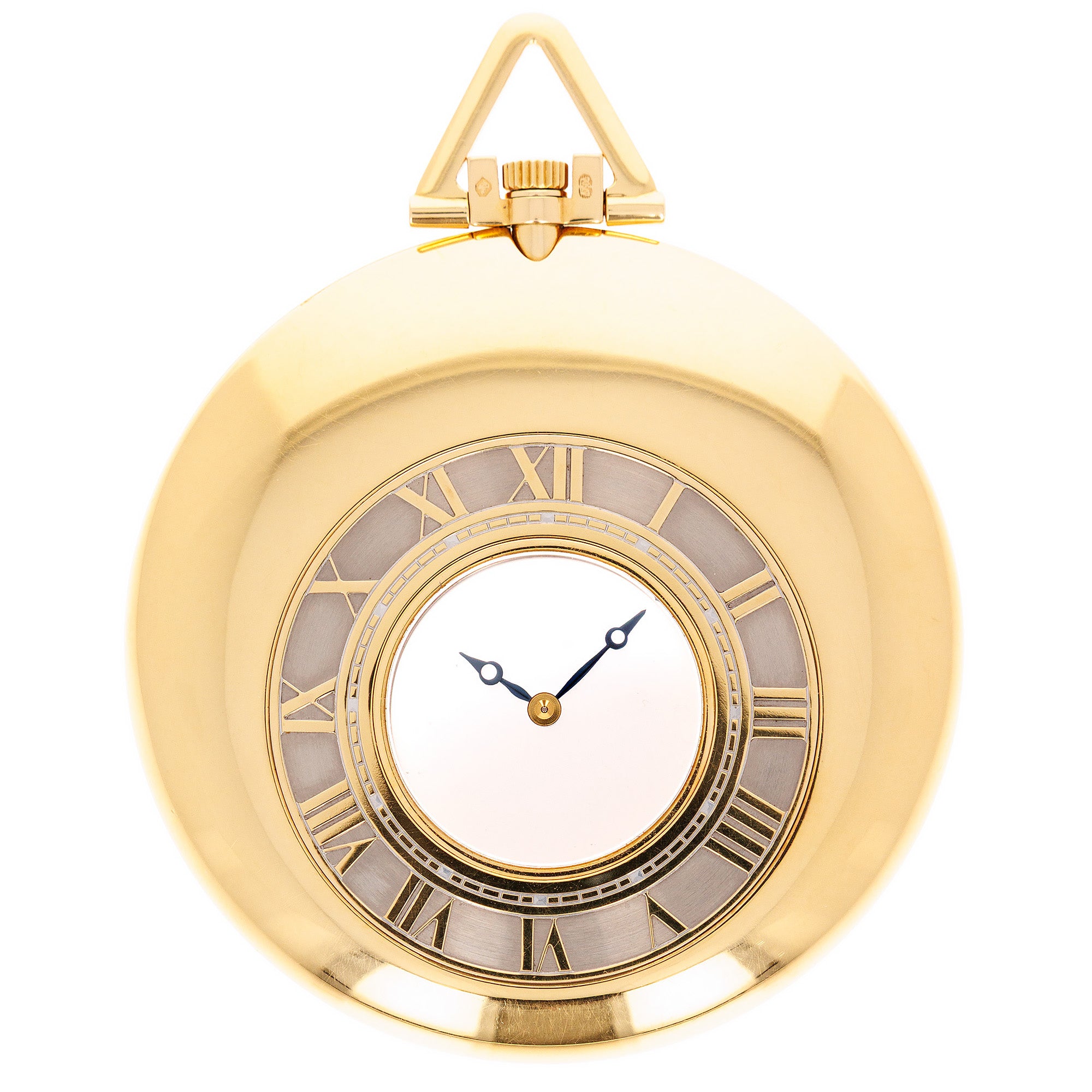 Cartier Yellow Gold Mystery Pocket Watch
