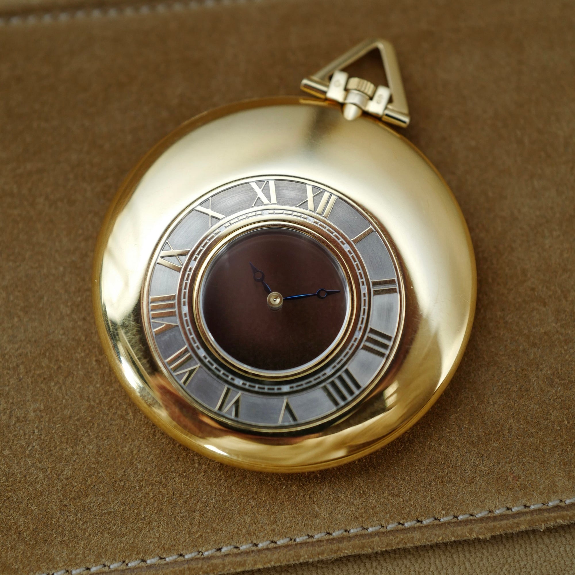 Cartier Yellow Gold Mystery Pocket Watch