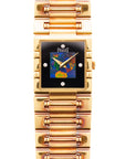 Piaget Yellow Gold Dancer Opal and Onyx Ref. 80317