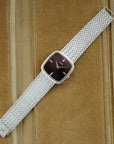 Piaget White Gold Mechanical Watch Ref. 9771D2 with Onyx and Diamond